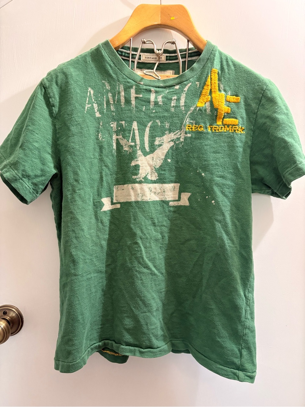 Y2K American Eagle T Shirt 100% Cotton